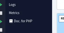 The new documentation link in the Console The new documentation link in the Console